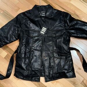 Leather jacket